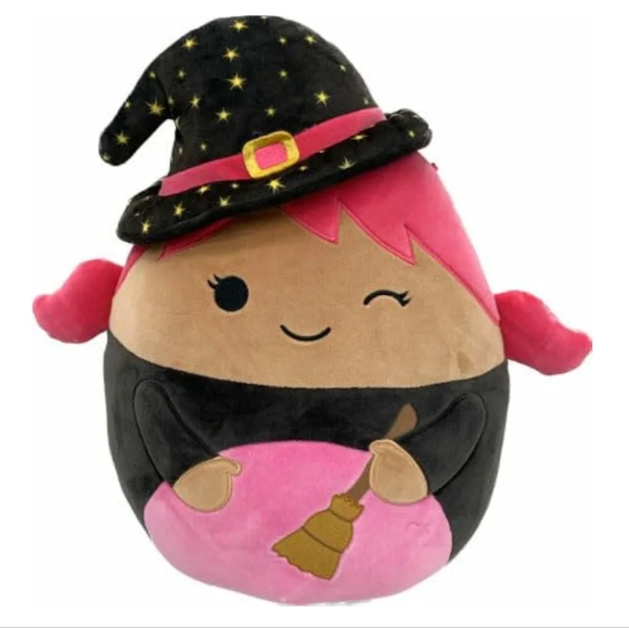 🎉EUC Squishmallow Originals 14" Ditka the Witch Halloween 2023 Collectible - Picture 1 of 9